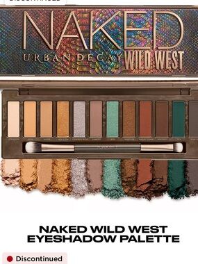 Urban Decay Naked Wild West Eyeshadow Palette - Earthy Green & Warm Neutrals